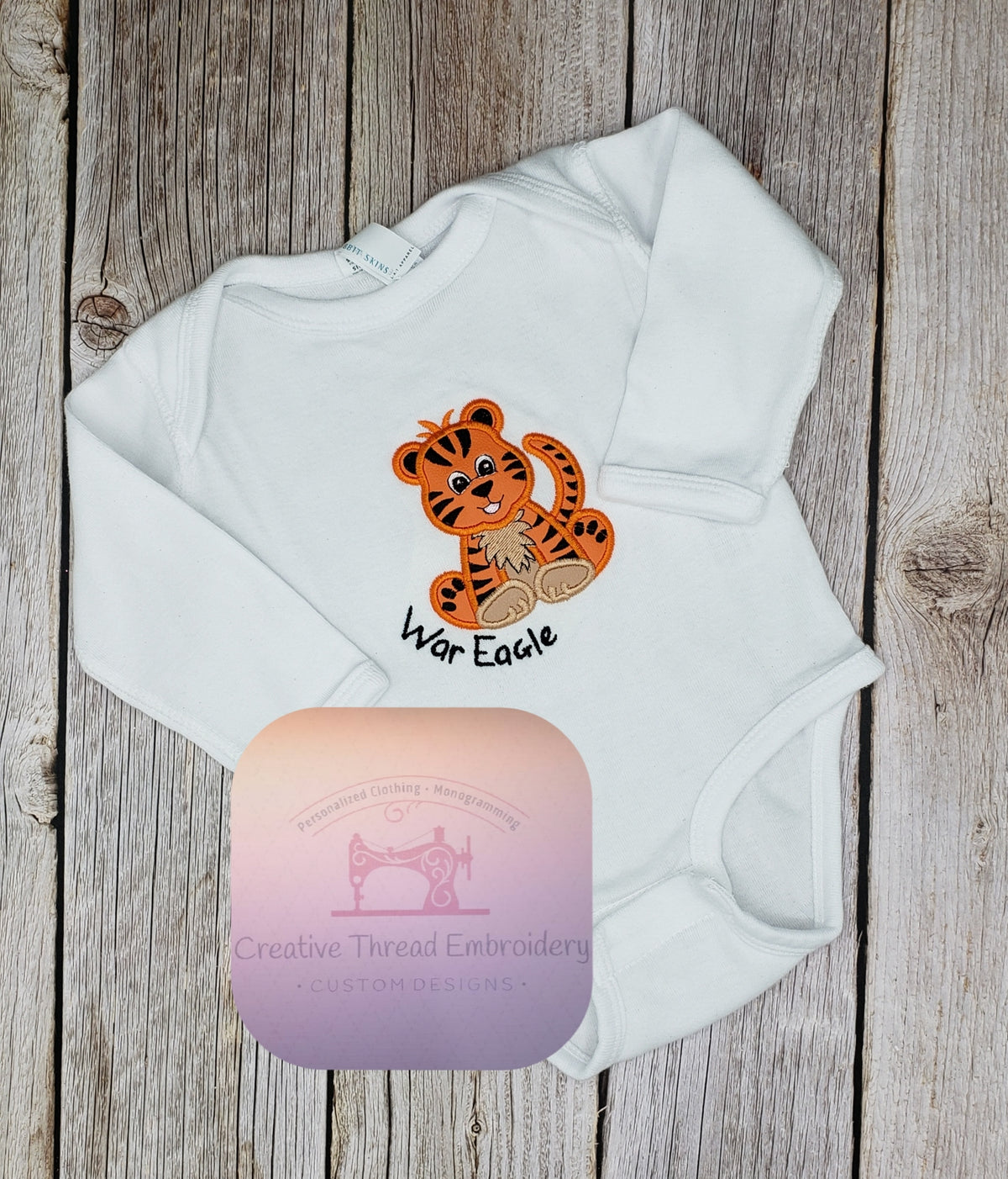 Auburn Tiger (Appliqué Design)